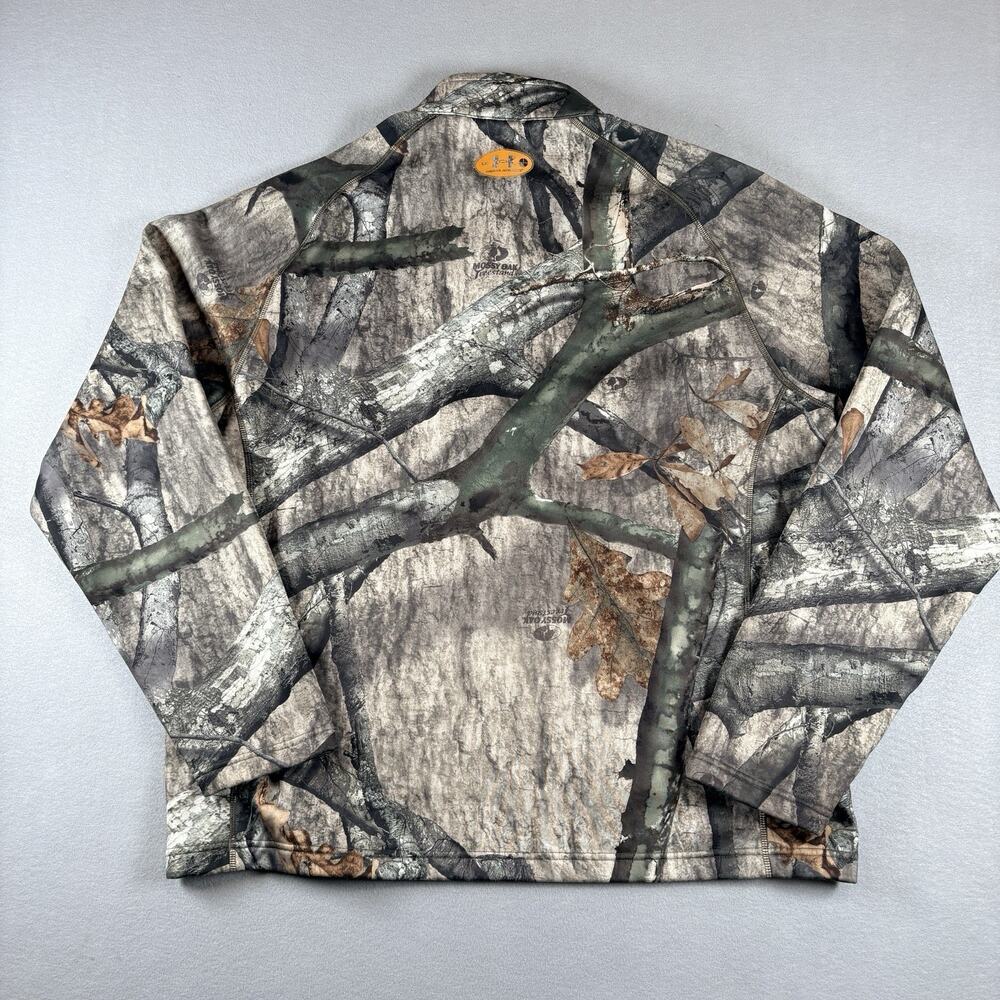 Under Armour Men's Large Realtree Camo Quarter Zip Pullover Hunting - Picture 3 of 7
